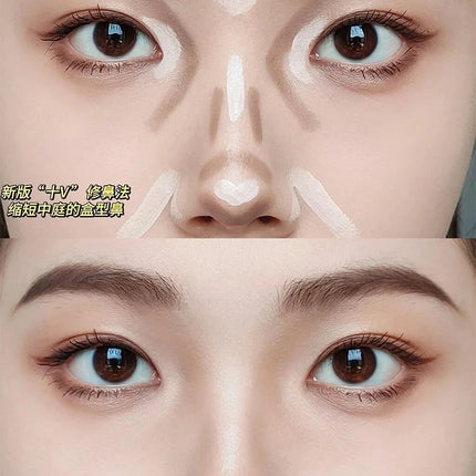 Little Ondine Liquid Contouring Concealer High Gloss Stick Refinish Brightening Matte Shadow 3D Nose Tear Groove Lying Silkworm