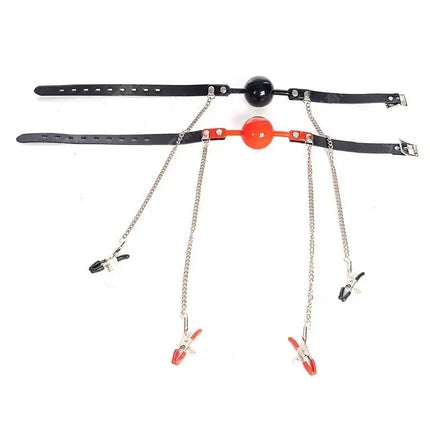 Bondage Harness Belt Fetish Sex Toys For Couples Oral Fixation Stuffed Open Mouth Gag Bite Gags Adult Games Slave Bdsm