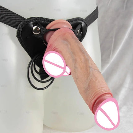 Realistic Squirting Dildo Penis Sliding Foreskin Dildo Big Dick Penetration Anal Vaginal Masturbation Strap On Dildo Sex toys
