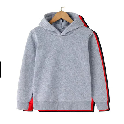 Children's hooded pullover tops, spring-season hooded tops/sweaters, children's clothing for boys and girls, children's garments