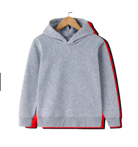 Children's hooded pullover tops, spring-season hooded tops/sweaters, children's clothing for boys and girls, children's garments
