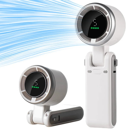 3-in-1 Fan, 5-speed, 1200mAh Rechargeable Lithium Battery, USB Charging, Travel Mini Fan 2026new