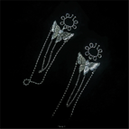 Silver nipple ring