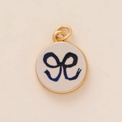 Flower Fruit Love Shell Drip Oil Printed Pendant Fashion Trend DIY Charms Jewelry Making Accessory