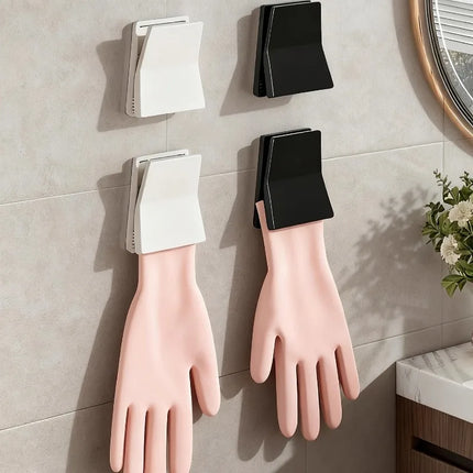 4pcs Kitchen Glove Holder, Dishwashing Glove Hook,Household Rubber Glove Storage Rack, Dishcloth Clip, Glove Hanger,Storage Clip