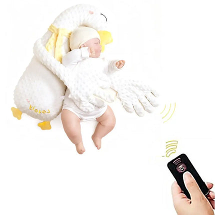 Baby Hugging Soothing Palm Plush Toy Innovative Patting Sleep Solution Anti-Jump Design for Secure Cuddle Sleep Soft Skin-Safe