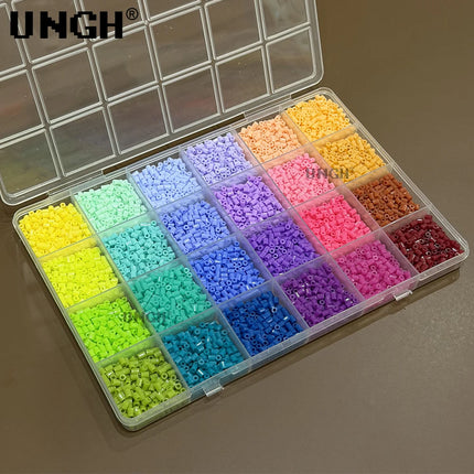 Perler Beads with box Mard Bean Fusion 2.6mm Pindou DIY material bag Holiday Gifts Hama Beads Handicraft Handmake keychain