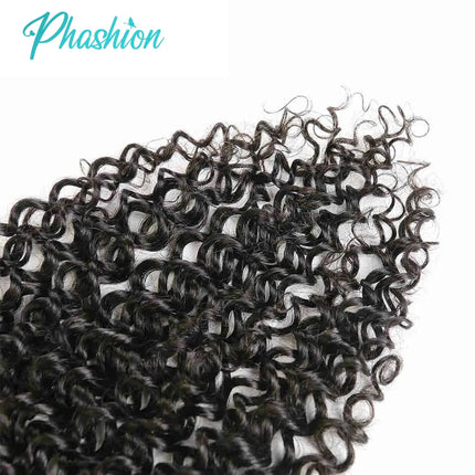 Phashion 5x5 28 26 Inch Deep Swiss Transparent Lace Closure Loose Wave Brazilian Remy Human Hair Curly For Black Women On Sale