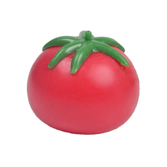 Soft Squishy Simulated Tomatoes Squeeze Toys Water Balloon Sensory Fidget Toys for Adults Water Fights On the Beach Squeeze Toys