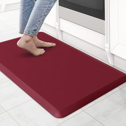 Anti-Fatigue Carpet Kitchen Standing Mat Non-Slip Thickened Floor Mats PVC Waterproof Kitchen Rug Corridor