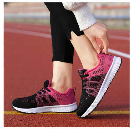 Women Sport Shoes Fashion Platform Sneakers Ladies Spring Summer Flats Running Shoes for Women Casual Shoes Mesh Jogging Tennis