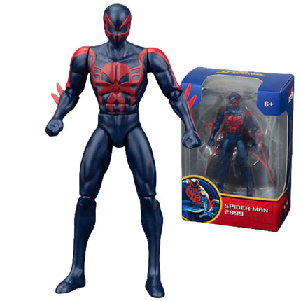 ZD Avengers Super Hero Iron Man Spiderman Gwen Action Figure Collectable Model Desktop Ornaments Toys Children Birthday Gifts