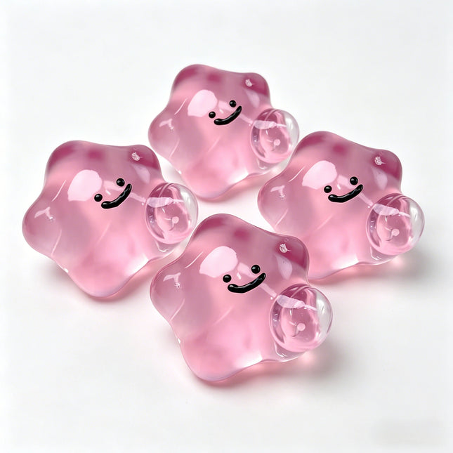 Cute Sticky Hand Squishy Fidget Toy, Super Soft TPU Stretchy Plaything with Sweet Face Design, Tension Emotion Relief Sensory Toy