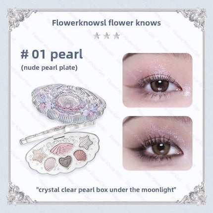 Flowerknows Strawberry Cupid Collection Facial Complexion Palette Blush Eyeshadow Highlighter Flower Know Face Bronzer Palette