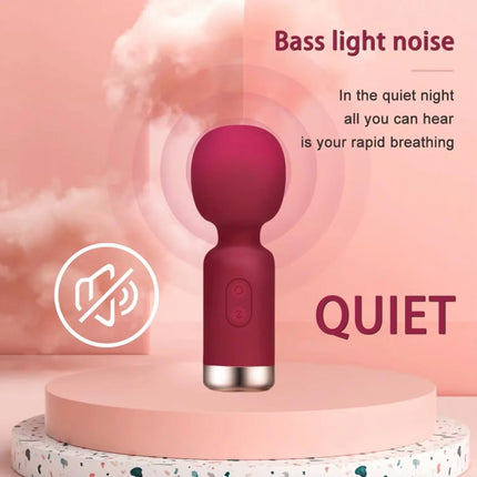 Powerful AV Vibrator for Woman Mini Vagina Anal Clitoris Stimulator Massager G Spot Magic Wand Dildo Masturbation Adult Sex Toys