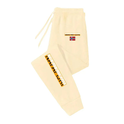 New Men's Sweatpants Spring Autumn Fleece Pants Sportswear Pants Casual Drawstring Pockets Trousers Oversize Sweatpants For Men