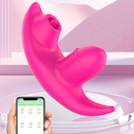 APP Control G Spot Wearable Panty Vibrators Silicone Clitoral Vagina Stimulator Adult Sex Toys with 9 Vibrating Modes for Women