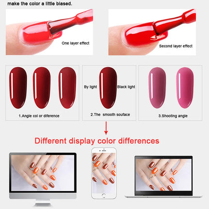 Gel Nail Polish Kit With UV Nail Lamp Electric Nail Drill Machine Soak OFF Gel Nail Kit Base&Top Coat Gel Polish Nail Tools Set