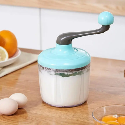Multifunctional Manual Whisk Semi-automatic Egg White Cream Cake Egg Hand Mixer Hand Crank Beater Household Kitchen Gadget
