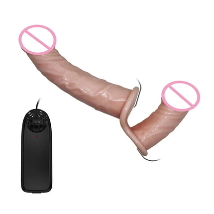 Strap On Double Remote Control Vibrator Dildo Pants for Lesbian G-spot Massager Stimulation for Women Adult Products Sex Toys 18