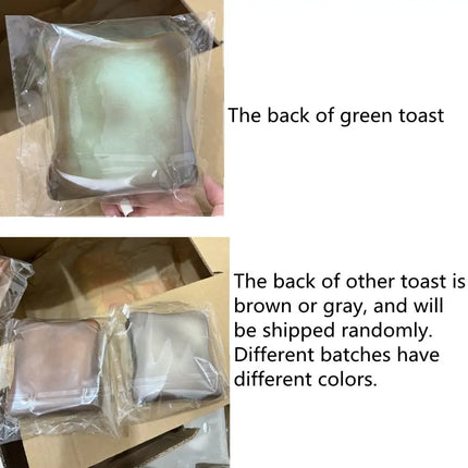 Soft Simulated Toast Squeeze Stress Relief Toys Squishy Bread Squeeze Fidget Toys Decompression Slow Rebound Sensory Toy Adults