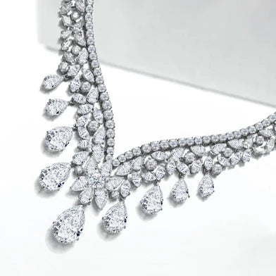Customized 10K 14K 18K White Gold 3mm 3.5mm Stone Size CVD HPHT Lab Grown Diamond Jewelry Bracelet MSB-505