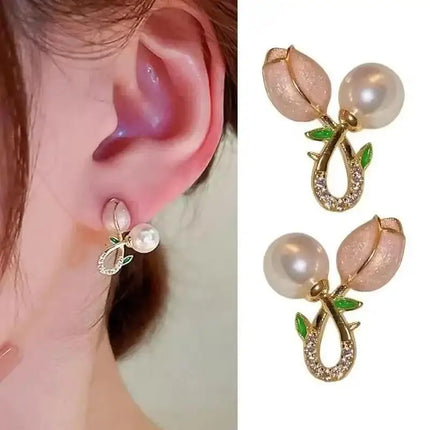 Korean Fashion Seven Star Zircon Earrings For Women Jewelry 2026 Trending New Luxury Women's Crystal Stars Stud Earrings Gifts