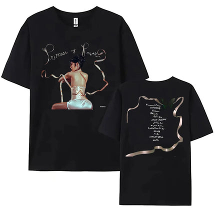 Women Clothing MARINA PRINCESS OF POWER Album Printing T-shirt Summer Cotton Soft Unisex Streetwear T Shirt for Female Graphic