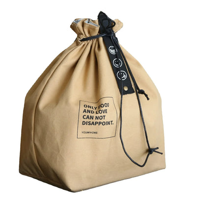 Large Insulated  Aluminum Foil Lunch Bag  Handle Bag Insulated Lunch Bag Picnic Student Bento Handbag  lunch bags for men