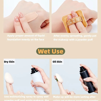 10PCS Super Thick Cosmetics Puff Large Size Concealer Foundation Sponge Cushions Wet Dry Use Face Beauty Makeup Puffs Tools XL