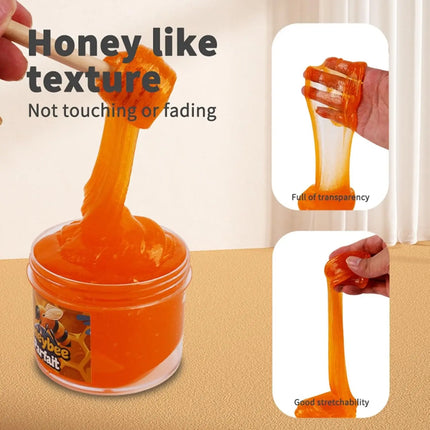 Honey Themed Food Butter Slime Set for Girls & Boys 8-12 Years Slime Party Gifts for Kids Sensory Toy Slime for Kids