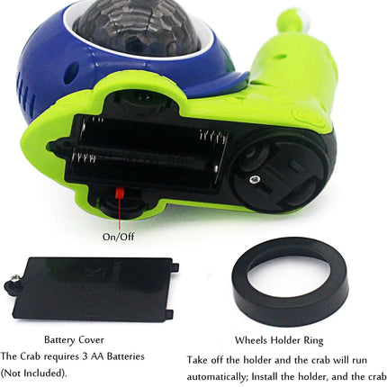 Crawling Snail Baby Toy Walking Tummy Time Dancing Early Educational Interactive Musical Light Toys Toddler for Kids Gifts