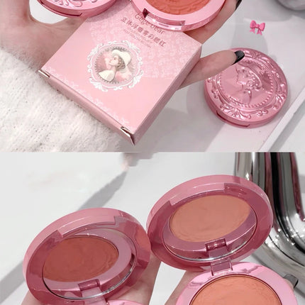 Cream Blush Powder Natural Matte Brightening Face Palette Highlights Vibrant Rubors Rouge luxury Korean Makeup Dupes Cosmetics