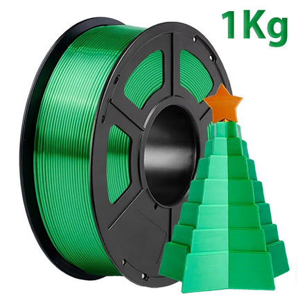 Silk PLA 3D Filament Wire 1.75mm Spool Wire 3D Printer Material 250g,500g,1kg 3D Print Refills, Filament wire Vacuum Packaging