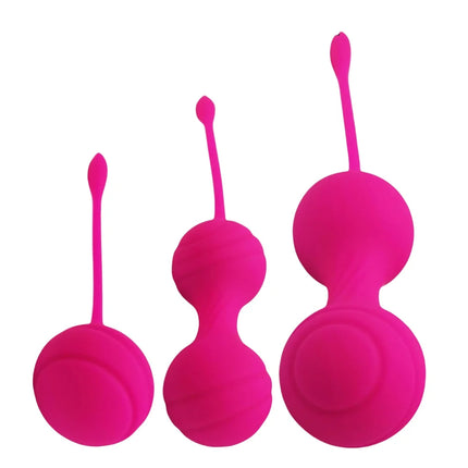Safe Silicone Smart Vaginal Ball Vibrator Kegel Balls Ben Wa Ball Vagina Tighten Exercise Machine Sex Toys for Women Geisha Ball