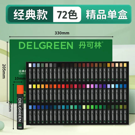 6/12/24/36/48/72-Color Soft Oil Pastels Set Non-Toxic Vibrant Crayons for Kids Artists Drawing Sketching Supplies