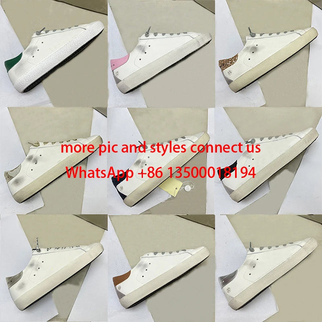 Designer luxury 2026 new unisex genuine leather white shoes with flat bottom, fashionable and versatile casual shoes