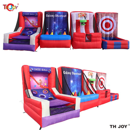 Halloween Themed 5 in 1 Bundle Game Inflatable Carnival Game