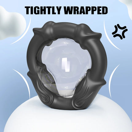 3pcs/Set Silicone Penis Ring Ejaculation Delay Cock Rings Dick Erection Cockring Male Lock Sperm Trainer Adult Sex Toys For Men