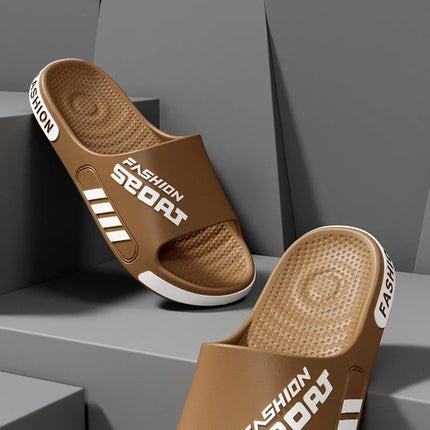 Summer Fashion Slippers For Men Sport Outdoor Sandals Bathroom Non-skid Indoor And Home Sandals For Women Couple Lovers Shoes