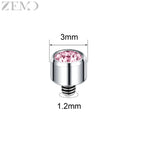 Style 20-1PC / Retainers & Hide-it Jewelry / 3mm-diameter