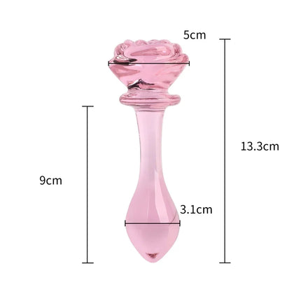 Adult Anal Sex Toys with Crystal Glass Dildo Beads G-Spot Butt Plug for Women Massager Vagina Stimulate Anue Phallus Collection