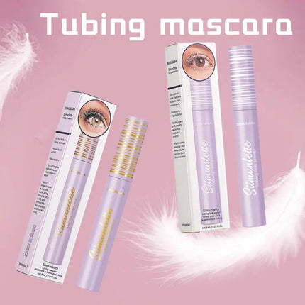 Tubing Mascara Waterproof And Sweatproof Contains Highly Effective Curling Ingredients, Instantly Elevates Lashes