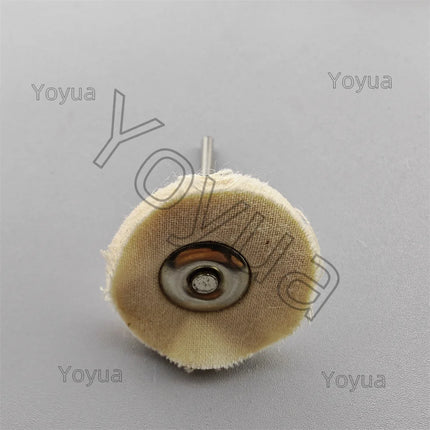 100pcs 25mm Dental Odontologia Polishing Brush Wheel Rotary Tools 2.35/3.00mm Shank Wool Goat Cotton Black Buff Dentistry Lab
