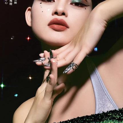 Cheeryep16 Color Eye Shadow Palette Qianyan Pink Brown Cowboy Blue Multicolor Matte Pearl Smoky Eye Makeup Palette