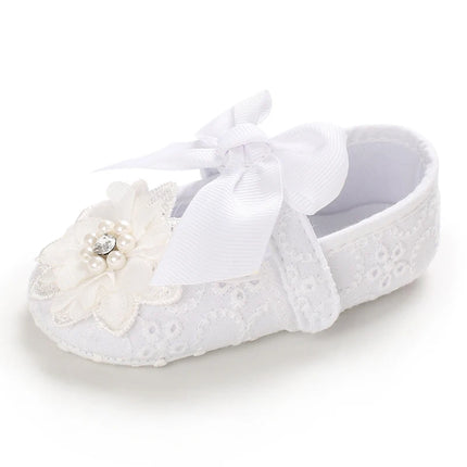 VALEN SINA Spring And Autumn 0-18 Months Baby Walking Shoes Flowers Soft Soles Breathable Baby Shoes Princess Shoes
