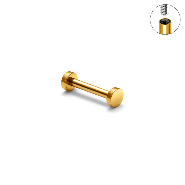 1/5pcs Internal thread Piercing G23 Titanium ASTM F136 14G 16G Jewelry Long Industrial Barbell earrings Sexy Barbell Tongue nail