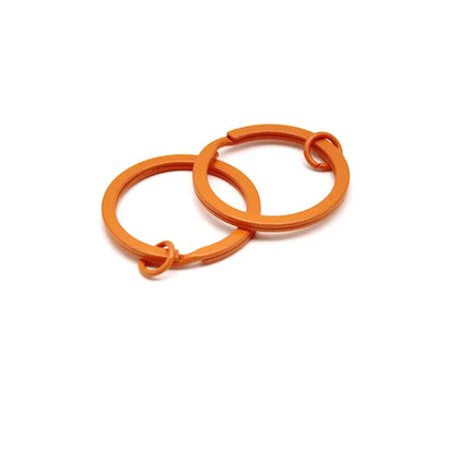 10-20pcs/Pack Colorful Key Ring Key Chain Accessories 30mm Round Split Keychain DIY Metal Key Holder Split Rings Wholesale