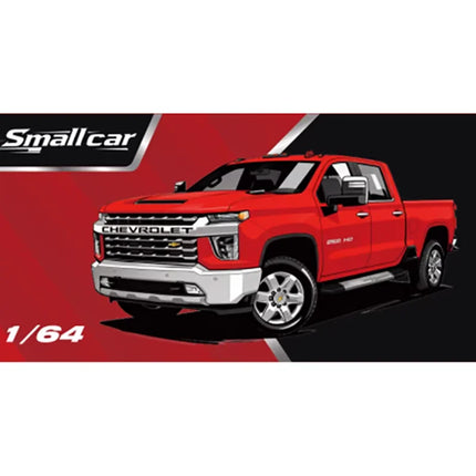 Smallcar 1:64 Silverado American Pickup Truck Alloy Car Model Collectibles Static Finished Ornaments Adult Gift Hobby & Toys