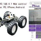 Webage Control  car / China Mainland